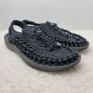 Keen Uneek Hiking Sneaker Womens Size 10 Two Cord Black raided Water Shoes